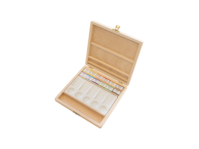 Artistic Water Colours: Wooden Set Q-13